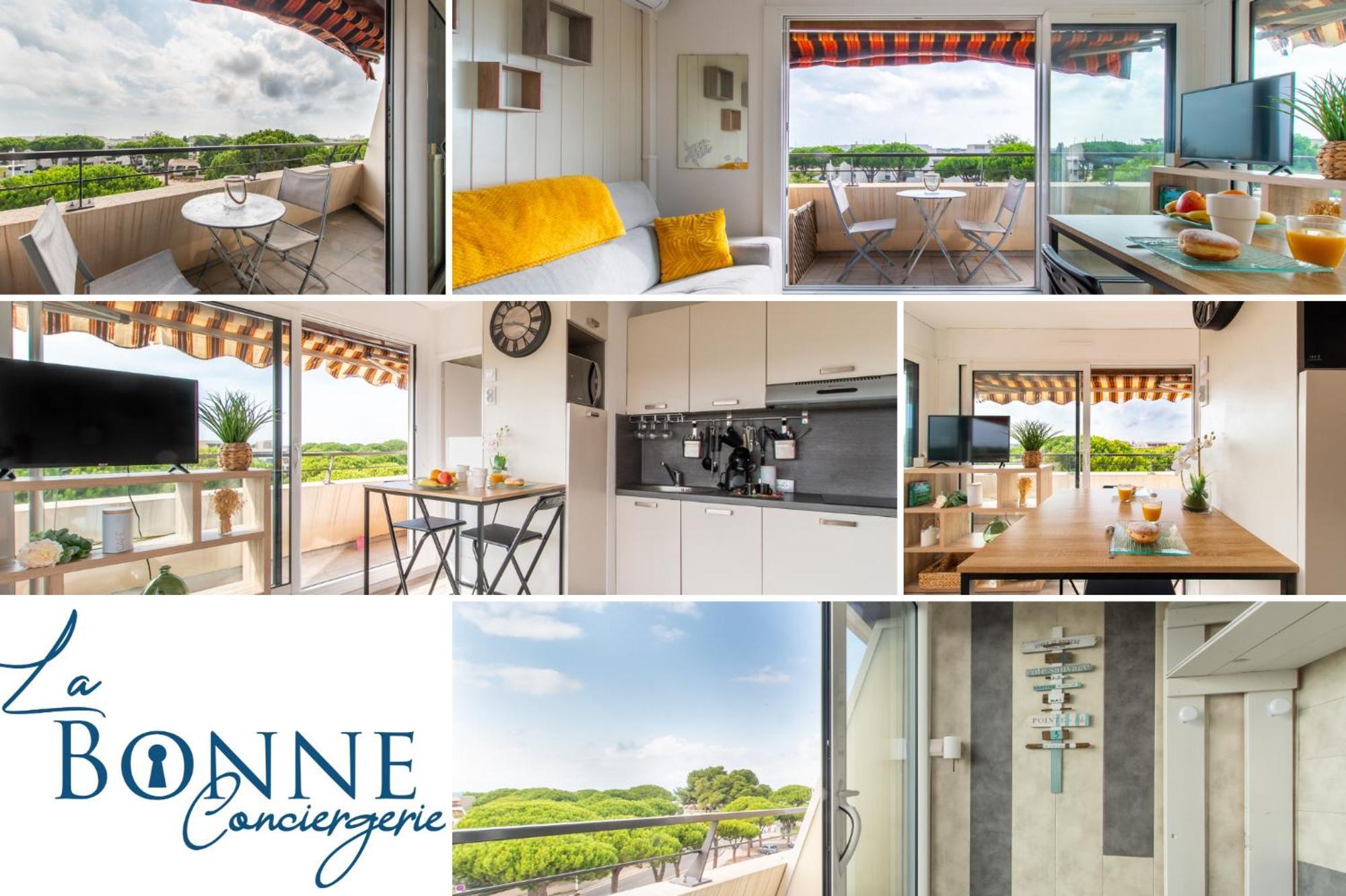 Appartement Reves Ensables * Clim * Proche * Terrasse * Port Camargue *